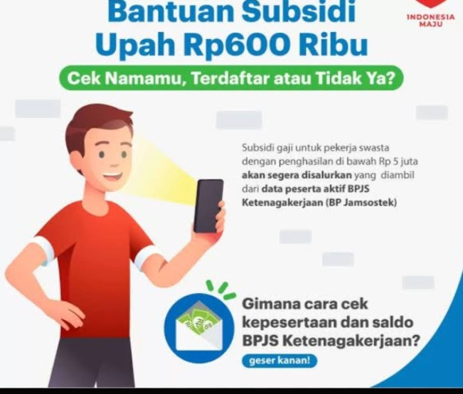 Ilustrasi BSU Rp 600 ribu. [Instagram]